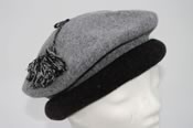 Kangol, Fl�chet, chapeaux et casquettes, mod�le   B�ret laine chin�