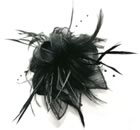 Kangol, Fl�chet, chapeaux et casquettes, mod�le   Peigne feuilles sinamay avec plumes