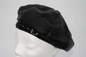 Kangol, Fl�chet, chapeaux et casquettes, mod�le   B�ret cuir avec ceinturon