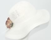 Kangol, Fl�chet, chapeaux et casquettes, mod�le   Capeline papier bicolore