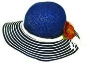Kangol, Fléchet, chapeaux et casquettes, modèle   Capeline papier bicolore