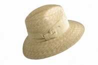 Kangol, Fléchet, chapeaux et casquettes, modèle   Capeline paille piquée