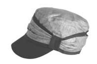 Kangol, Fléchet, chapeaux et casquettes, modèle   Casquette lin/coton drappée