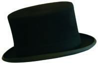 Kangol, Fléchet, hats et caps, model TOPHAT  Wool top hat