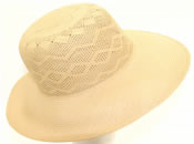 Kangol, Fléchet, hats et caps, model   Panama capeline with lace effect