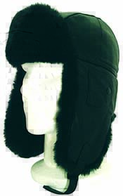 Kangol, Fl�chet, chapeaux et casquettes, mod�le   Chapka cuir