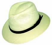 Kangol, Fl�chet, chapeaux et casquettes, mod�le   Panama bord baiss� garniture cuir