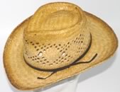 Kangol, Fl�chet, chapeaux et casquettes, mod�le   Cow boy paille a�r�