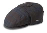 Kangol, Fl�chet, chapeaux et casquettes, mod�le Tweed bugatti  