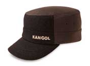 Kangol, Fléchet, hats et caps, model Textured wool armycap  Winter baseball