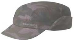 Kangol, Fl�chet, chapeaux et casquettes, mod�le Camo havelock  