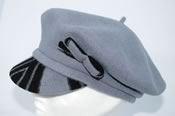 Kangol, Fl�chet, chapeaux et casquettes, mod�le   Gavroche laine, visi�re bicolore